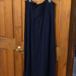 Old navy strapless maxi.